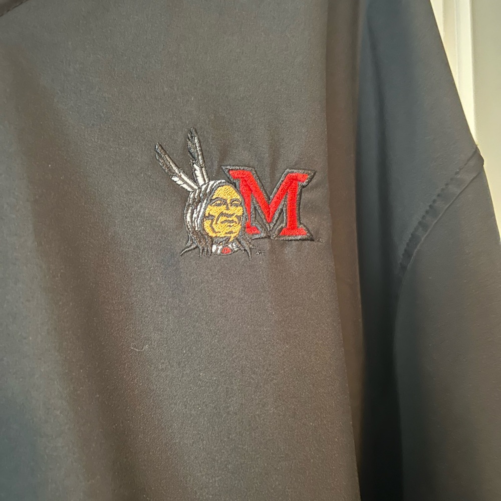 Like new vintage Miami Redskin logo C&B WindTec pullover